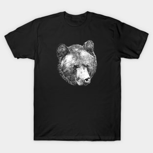 Brown bear portrait T-Shirt